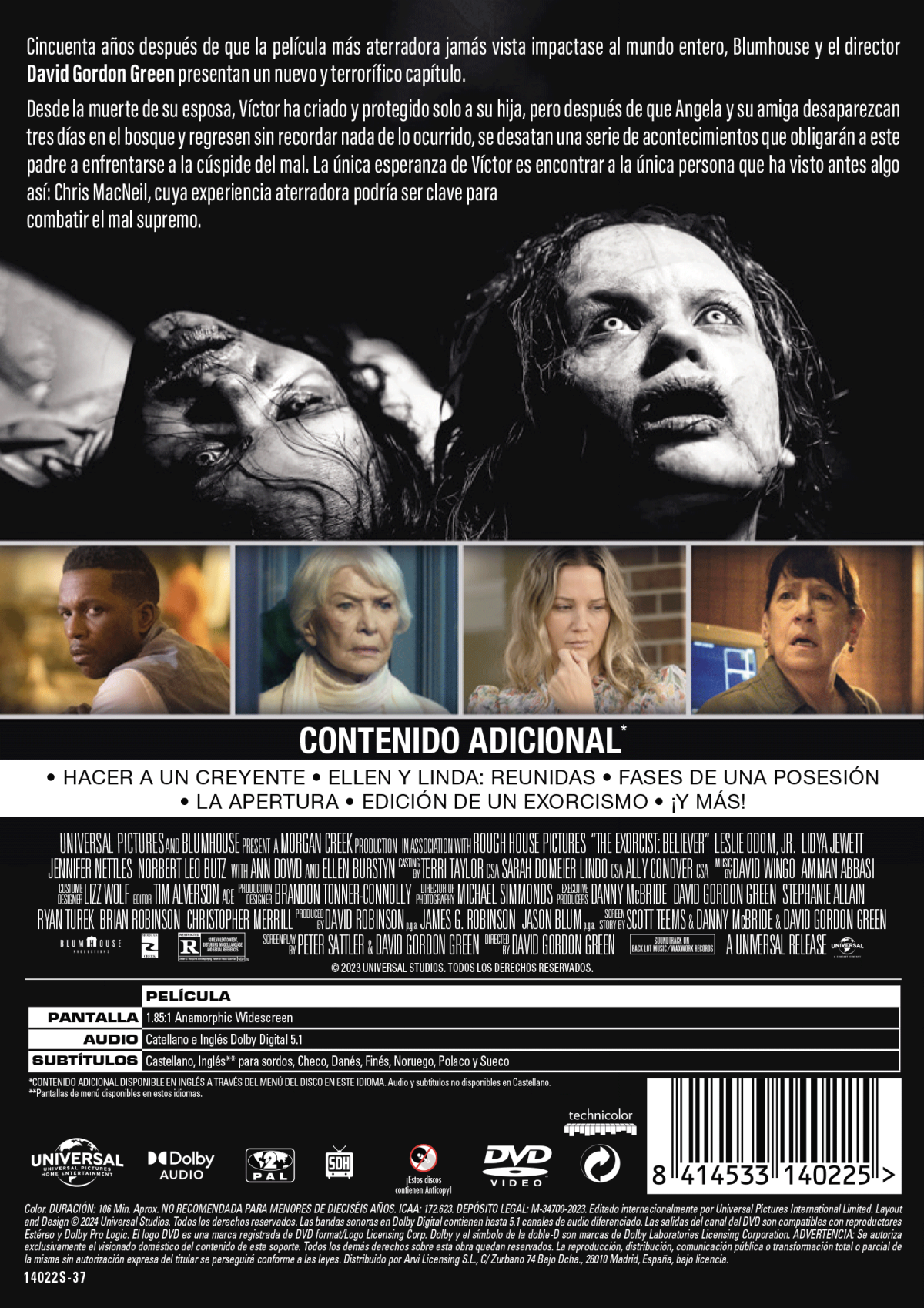 El exorcista: Creyente (DVD)