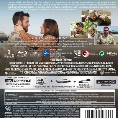 El francotirador (4K UHD + Blu-ray)