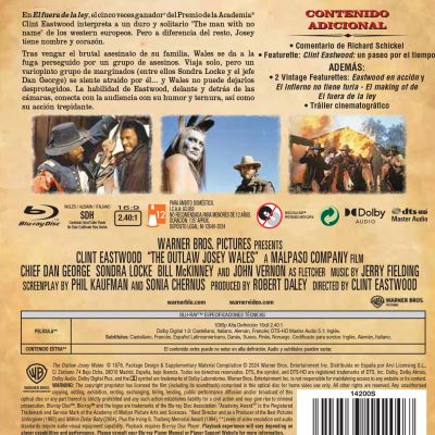 El fuera de la ley (Blu-ray)