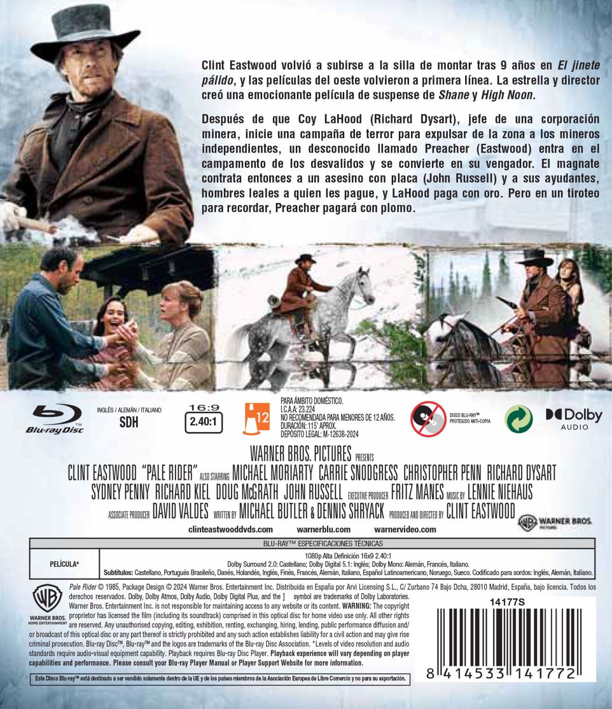 El jinete pálido (Blu-ray)