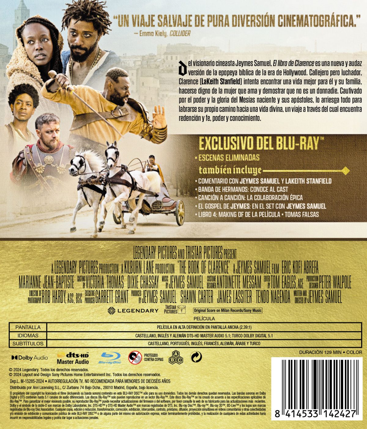El libro de Clarence (Blu-ray)