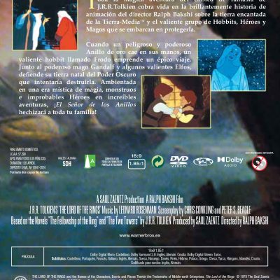 El señor de los anillos (1978) (DVD)