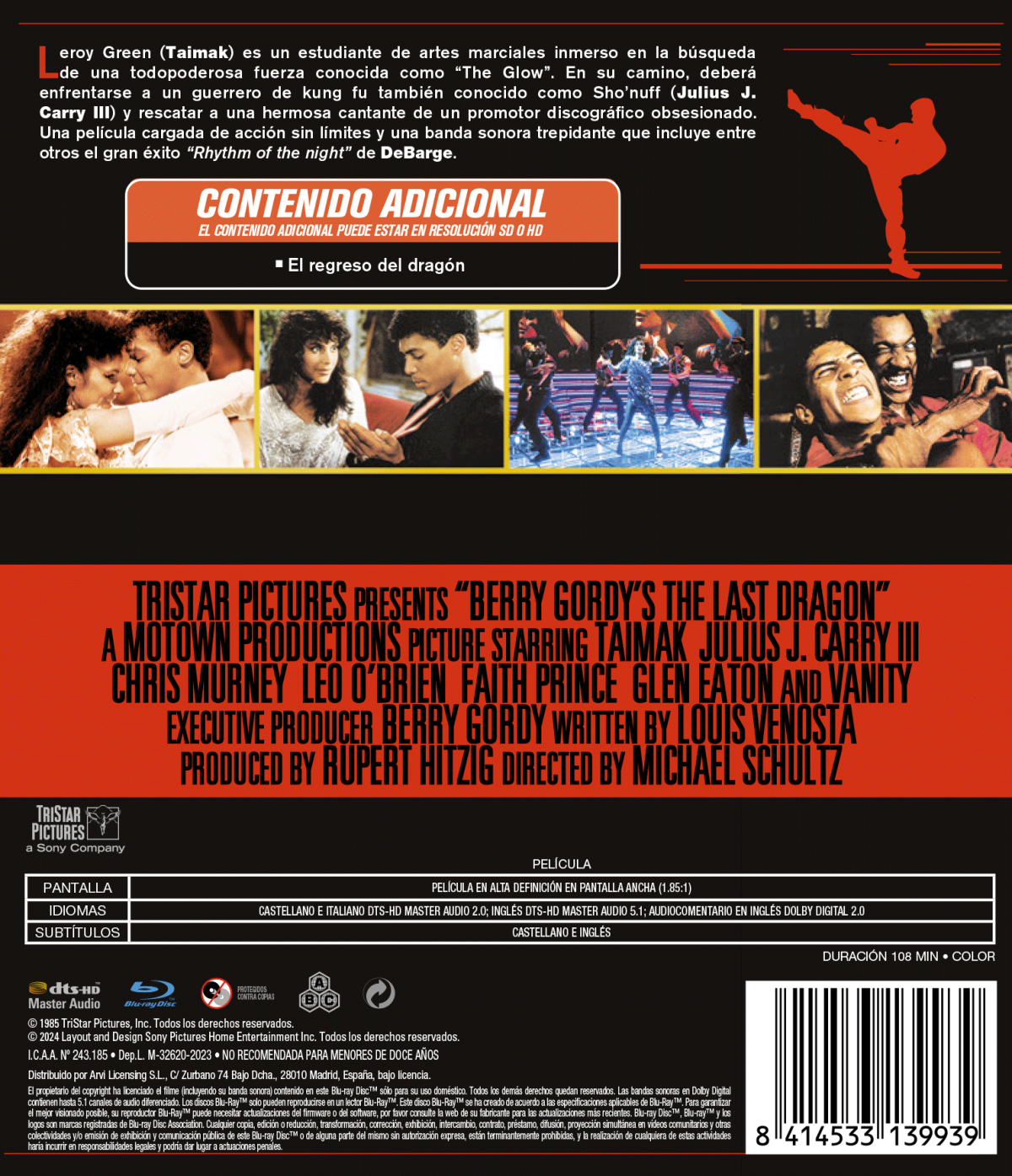 El último dragón (Blu-ray)