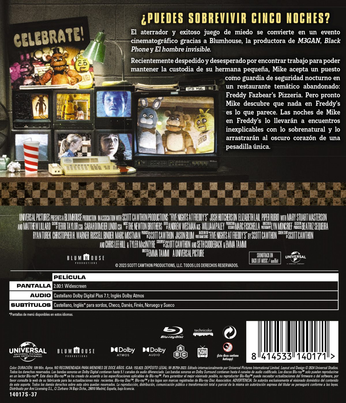 Five Nights at Freddy´s (Blu-ray)