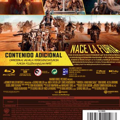 Furiosa: De la saga Mad Max (Blu-ray)