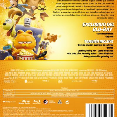 Garfield: La pelicula (Blu-ray)