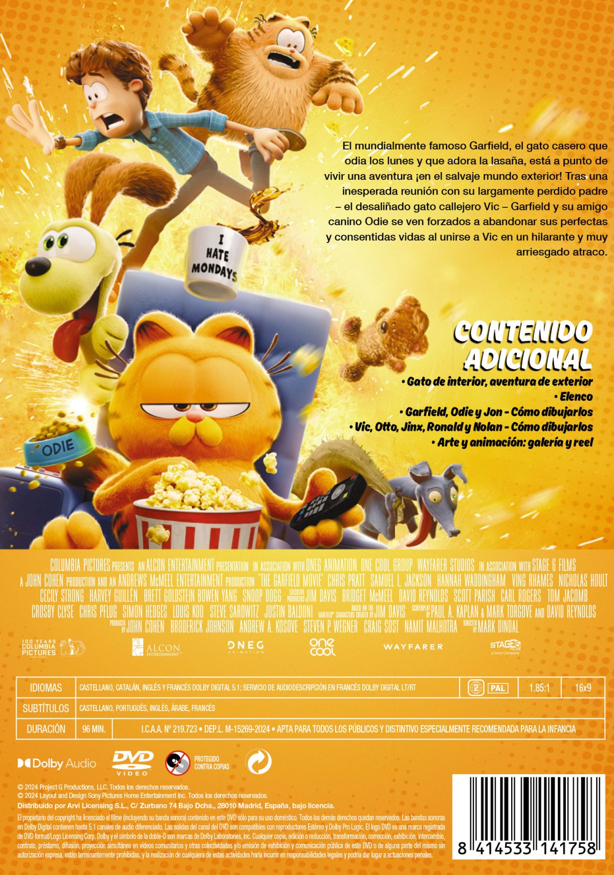 Garfield: La pelicula (DVD)