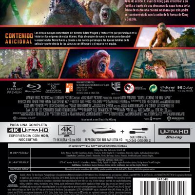 Godzilla y Kong: El nuevo imperio (4K UHD)