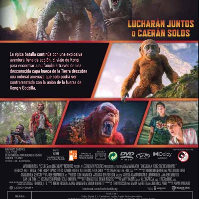 Godzilla y Kong: El nuevo imperio (DVD)
