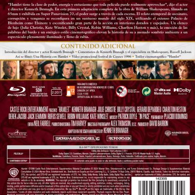 Hamlet (de Kenneth Branagh) (Blu-ray)