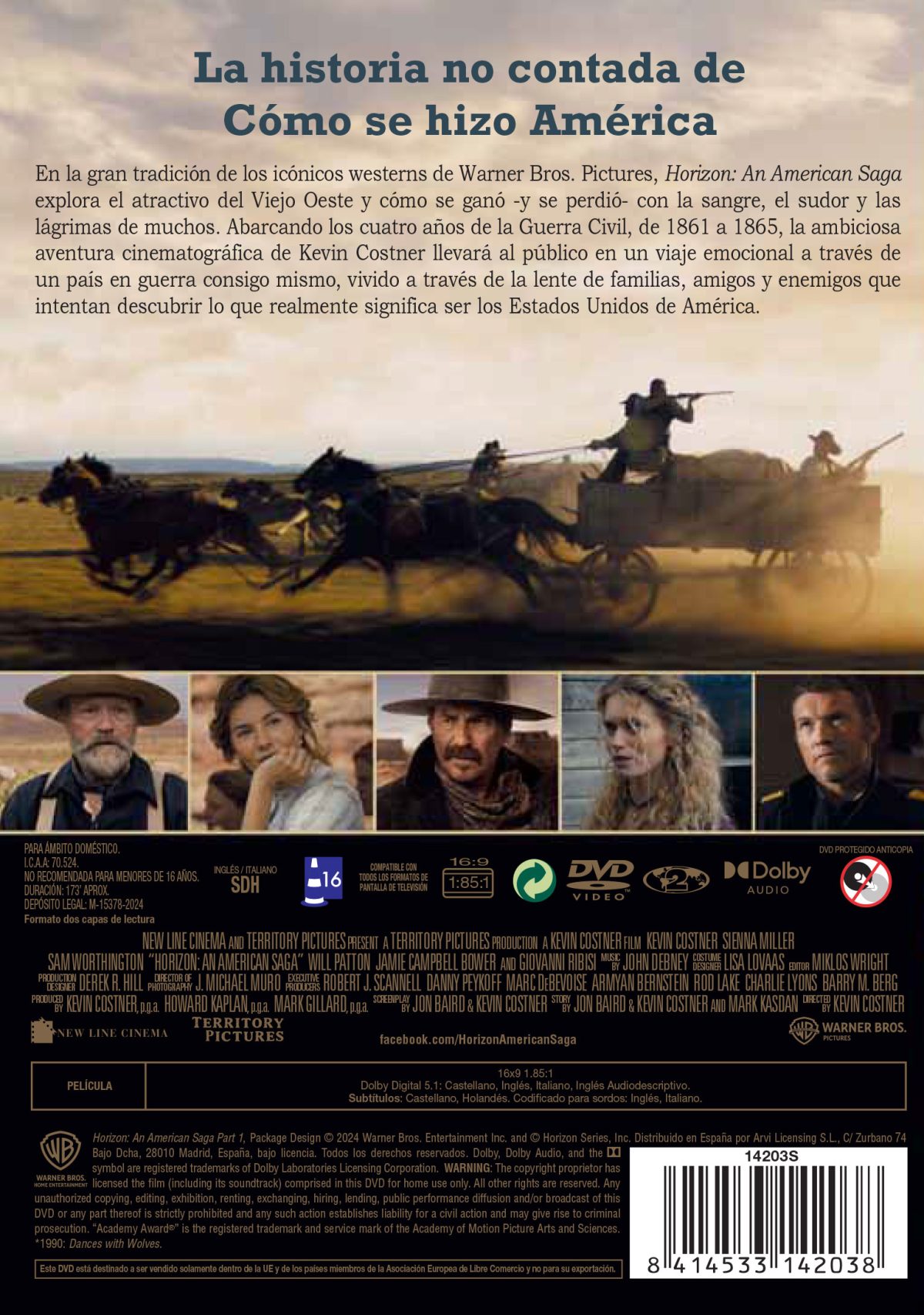 Horizon: An American Saga. Capítulo 1 (DVD)