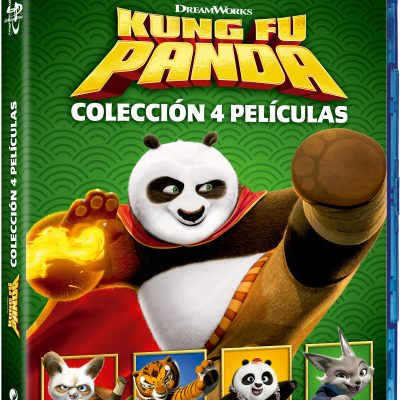 KUNG FU PANDA PACK 1-4 (BD) - 8414533141666 Kung Fu Panda. Pack 1-4 (Blu-ray)