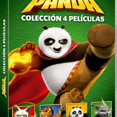 KUNG FU PANDA PACK 1-4 (DVD) - 8414533141659 Kung Fu Panda. Pack 1-4 (DVD)