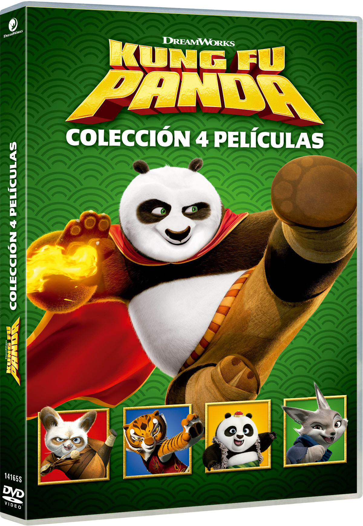 KUNG FU PANDA PACK 1-4 (DVD) - 8414533141659 Kung Fu Panda. Pack 1-4 (DVD)