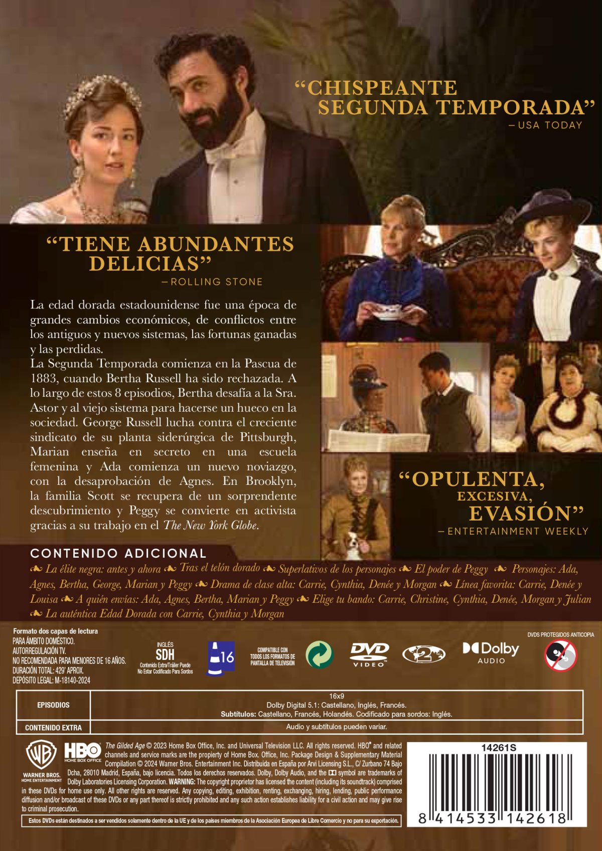 La edad dorada. Temporada 2 (DVD)
