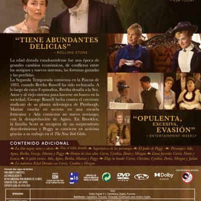 La edad dorada. Temporada 2 (DVD)