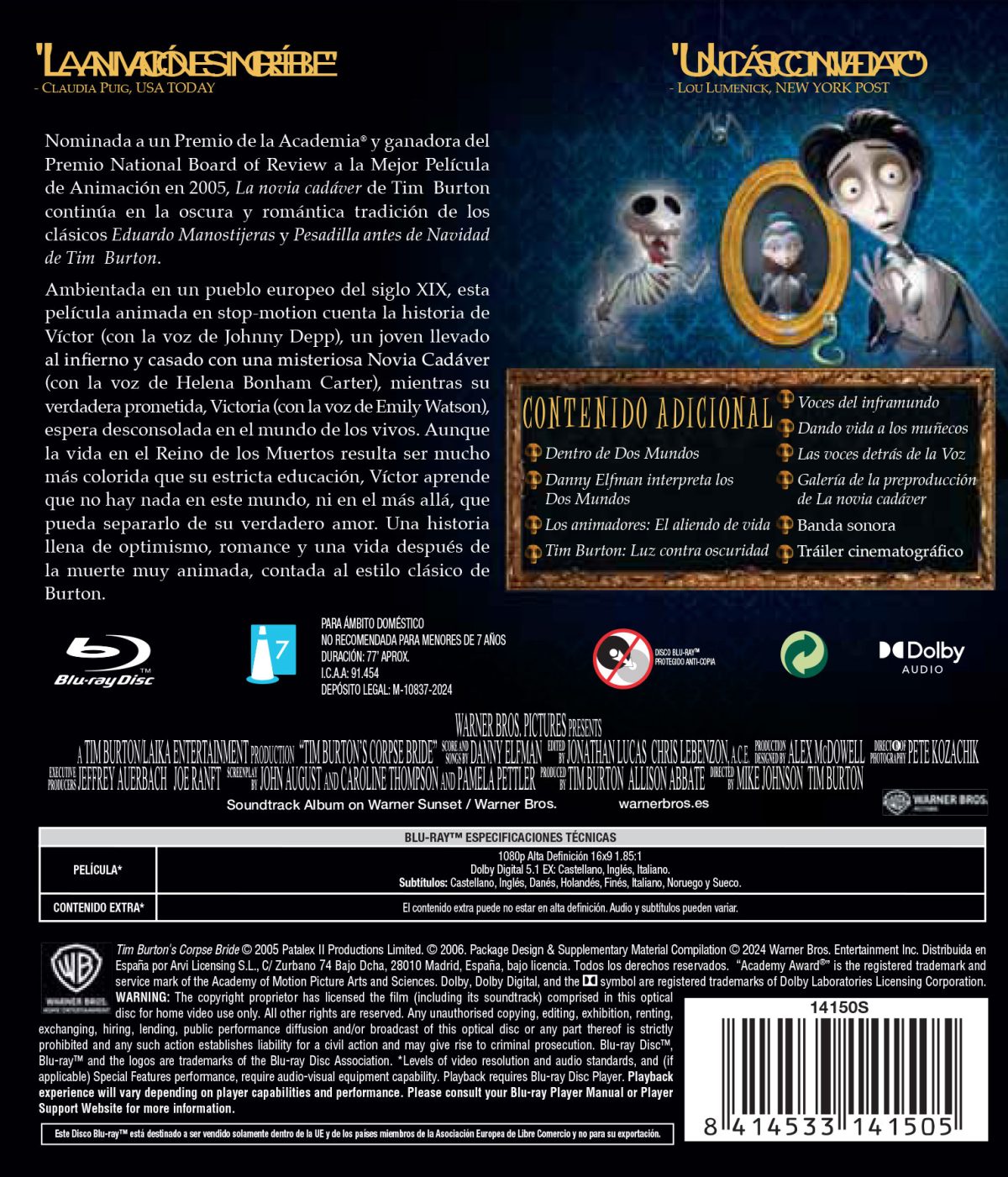 La novia cadáver (Blu-ray)