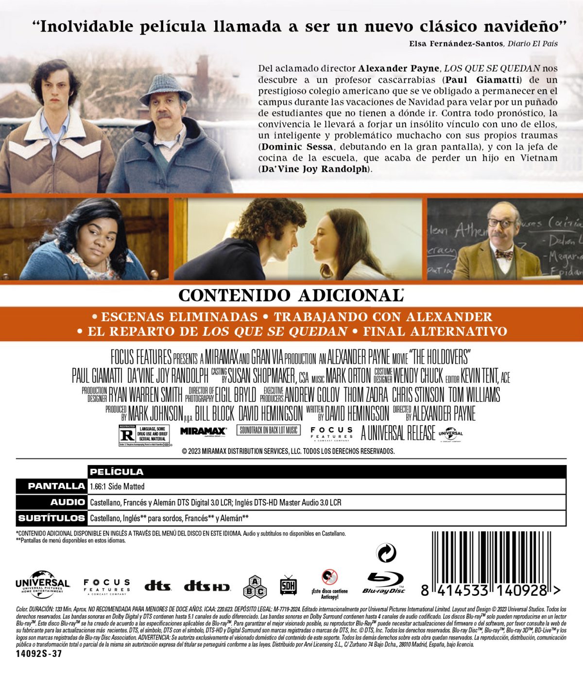Los que se quedan (Blu-ray)