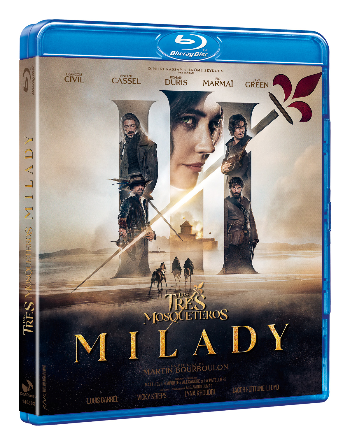 LOS TRES MOSQUETEROS MILADY (BD) - 8414533140904 Los tres mosqueteros: Milady (Blu-ray)