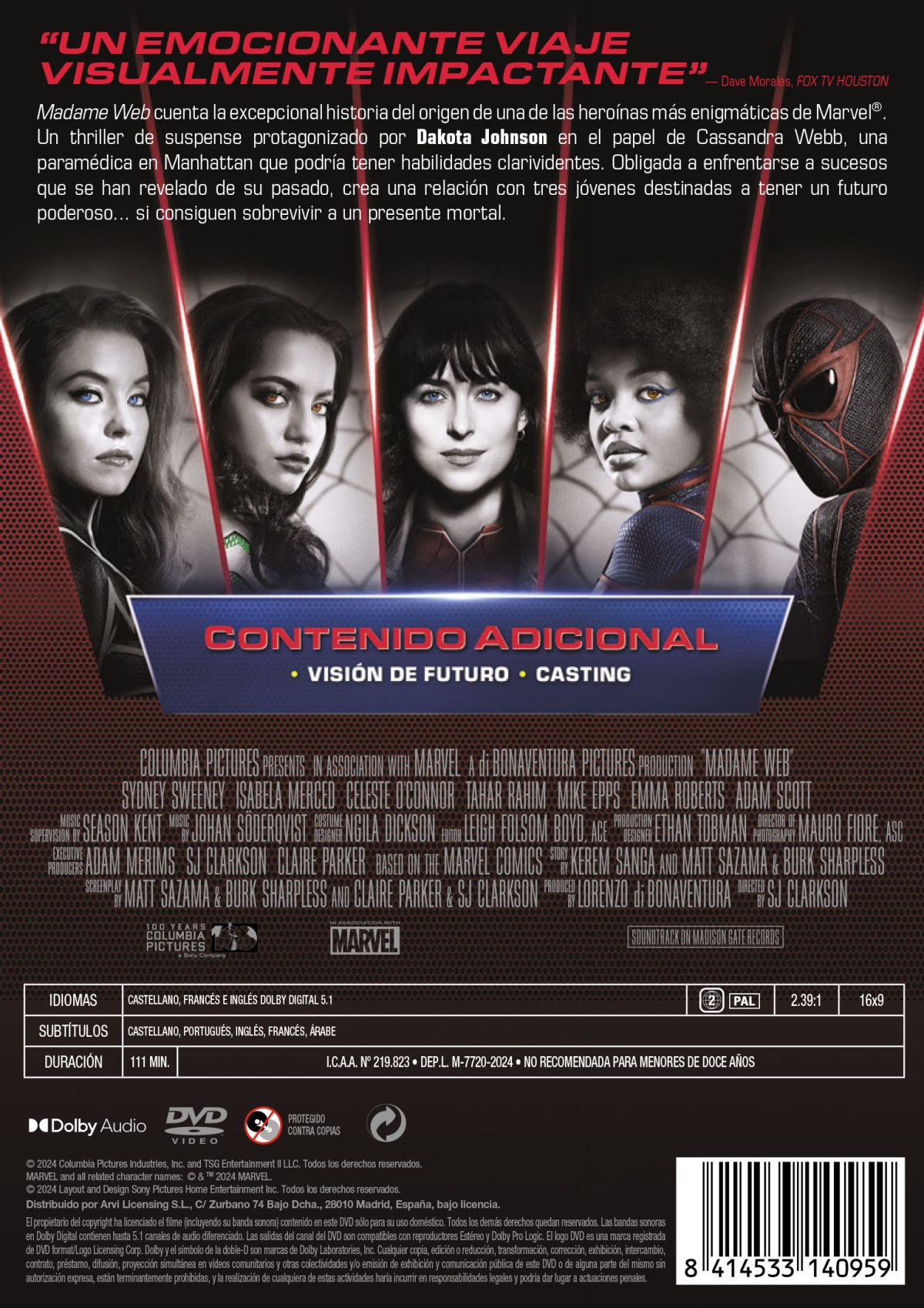 Madame Web (DVD)