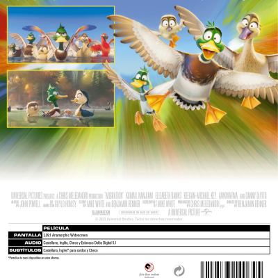 Migración: Un viaje patas arriba (DVD)