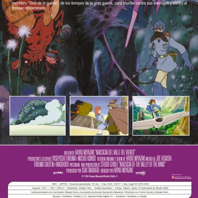 Nausicaä del Valle del Viento (40º Aniversario) (DVD)