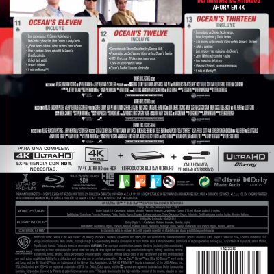 Ocean's Pack 1-3 (4K UHD + Blu-ray)