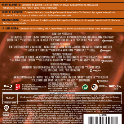 Harry el sucio. Pack 1-5 (Blu-ray)