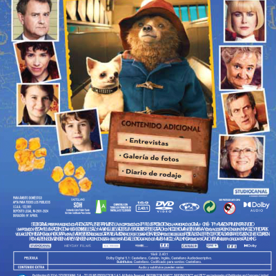 PADDINGTON 1 (DVD) - 8414533141116 - Trasera Paddington 1 (DVD)