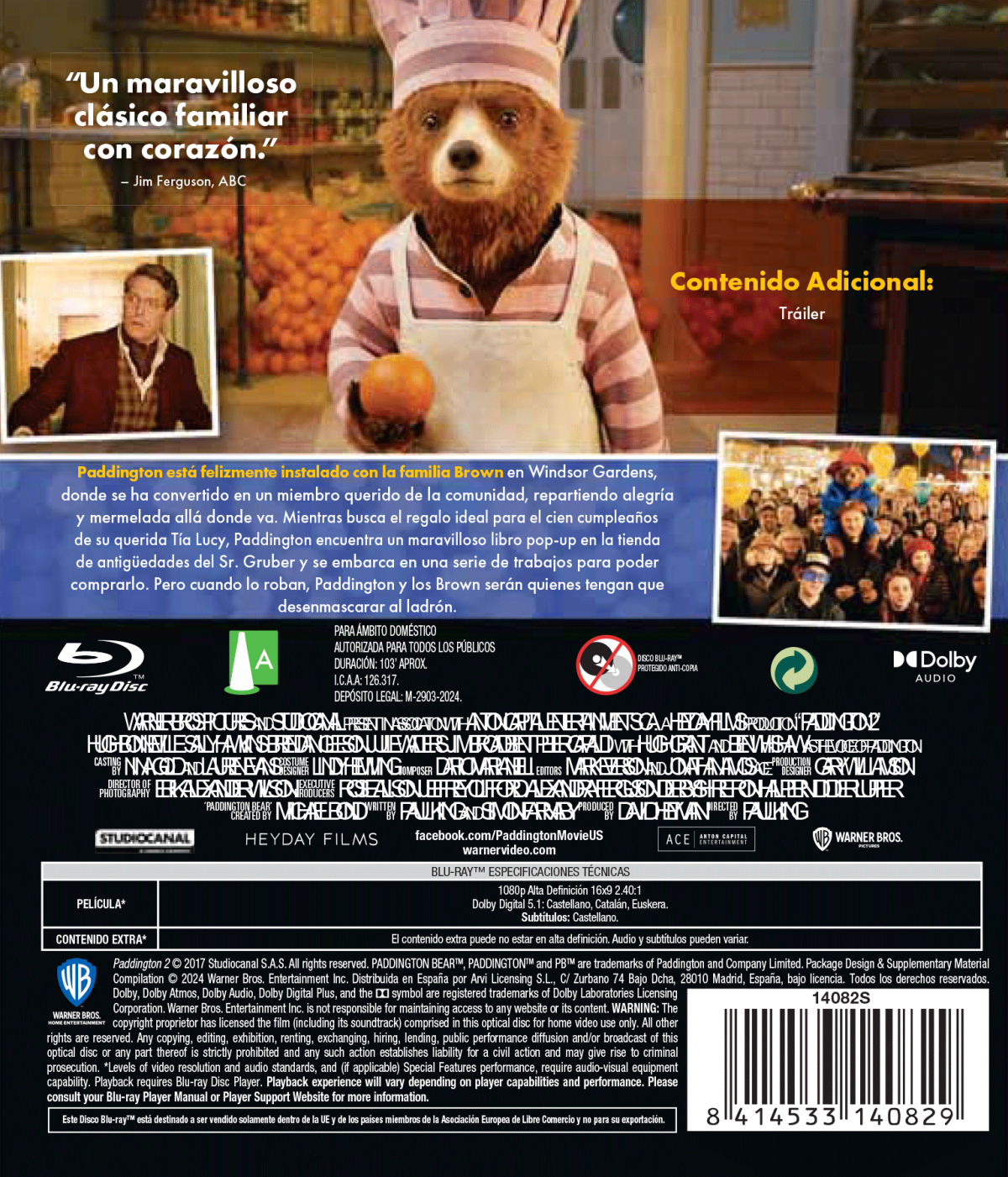 Paddington 2 (Blu-ray)