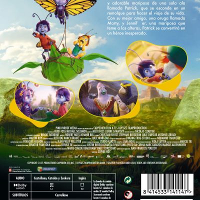 PATRICK (DVD) - 8414533141147 - Trasera Patrick (DVD)