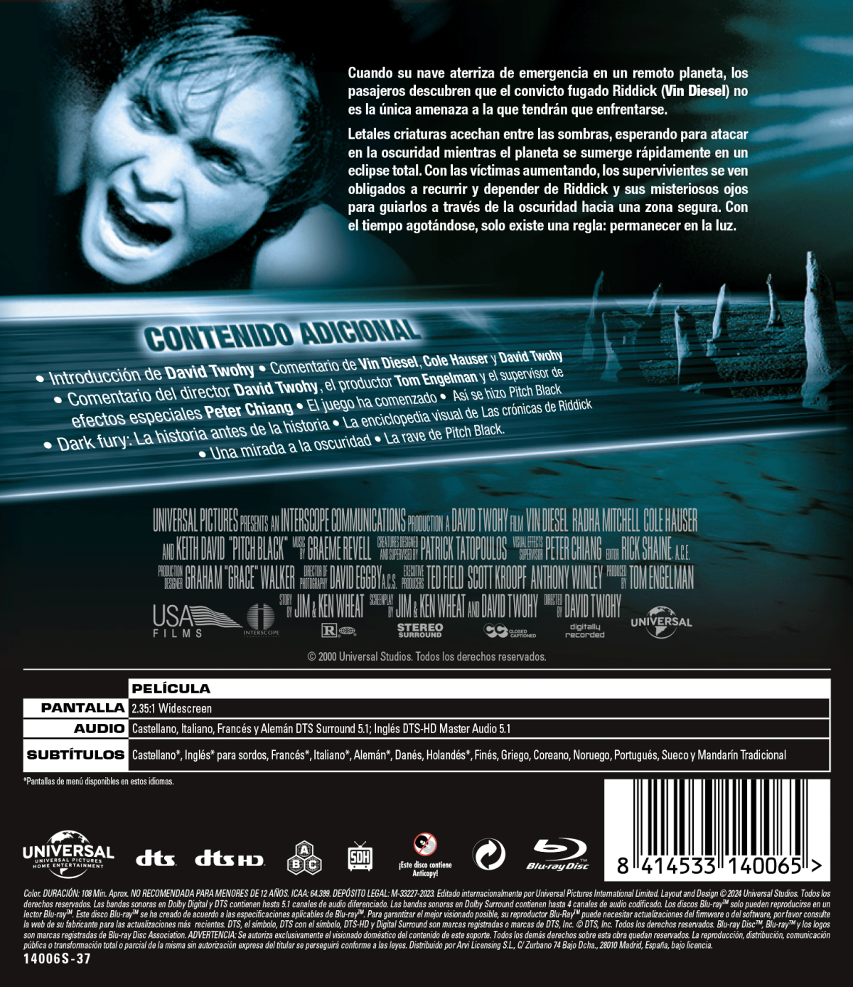 Pitch Black (Blu-ray)