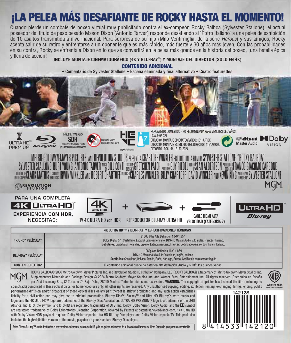 Rocky Balboa (4K UHD + Blu-ray)
