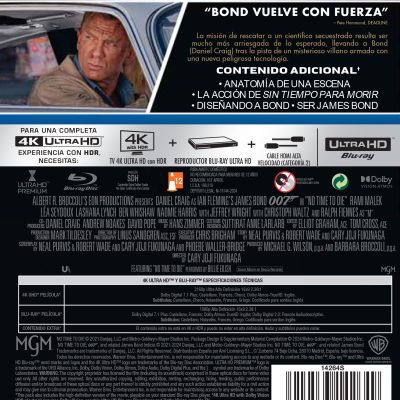 Sin tiempo para morir (4K UHD + Blu-ray)