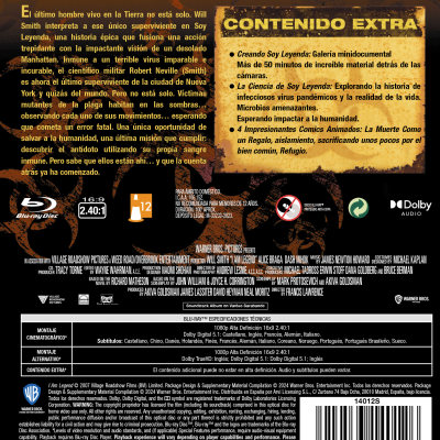 Soy leyenda (Blu-ray)