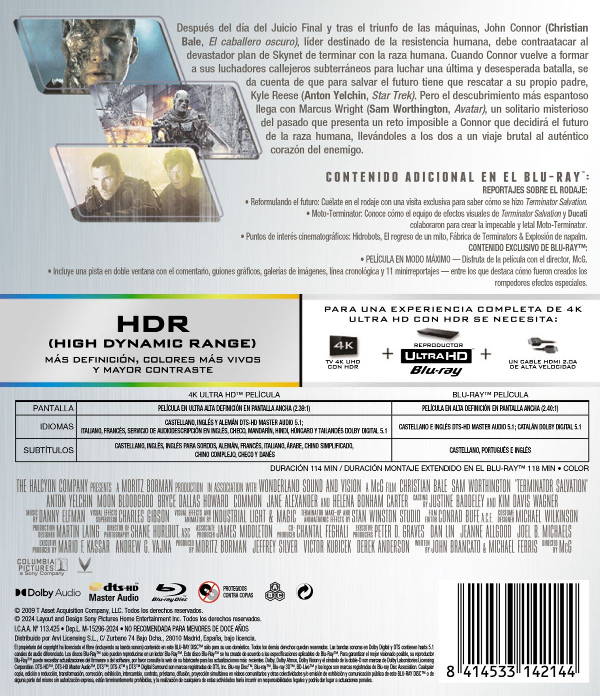 Terminator Salvation (4K UHD + Blu-ray)