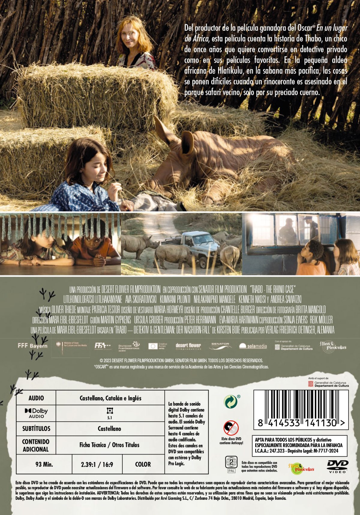 Thabo y el caso del rinoceronte (DVD)