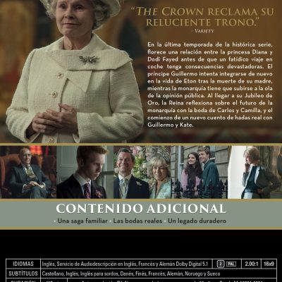 The Crown.Temporada 6 (VOSE) (DVD)