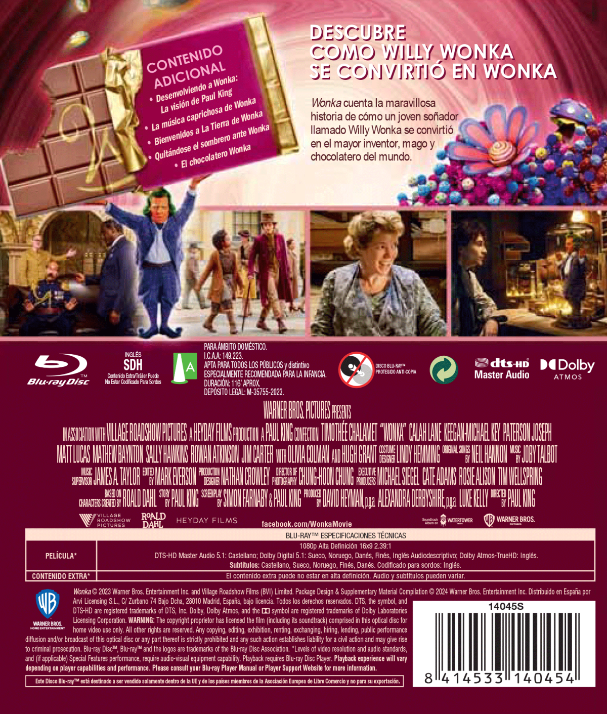 Wonka (Blu-ray)