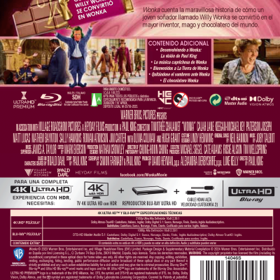 Wonka (4K UHD + Blu-ray)