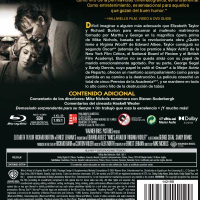 ¿Quién teme a Virginia Woolf? (Blu-ray)