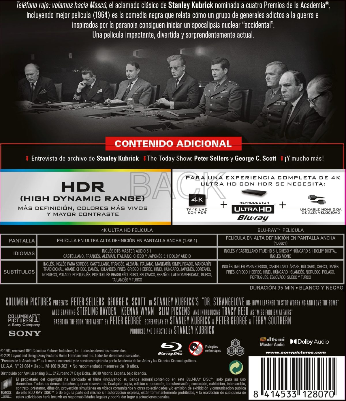 ¿Teléfono rojo? Volamos hacia Moscú (4k UHD + Blu-ray)