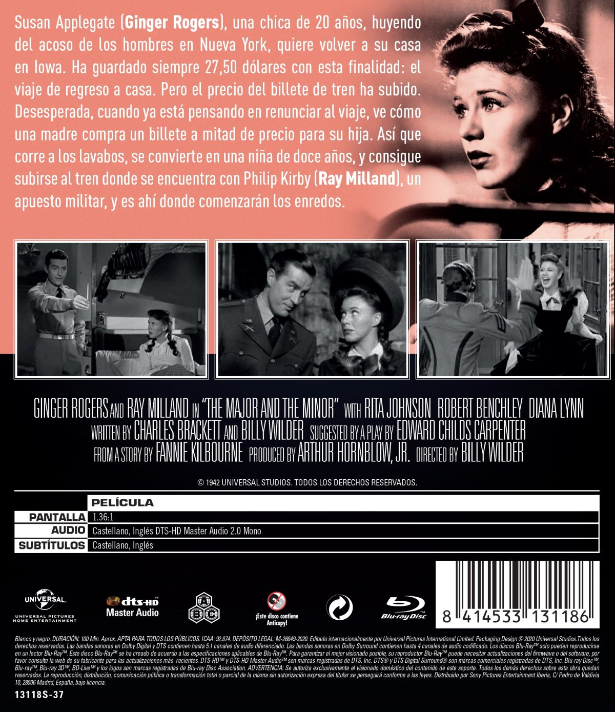 El mayor y la menor (Blu-ray)