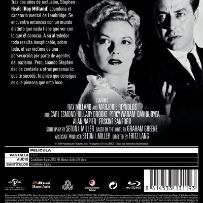 El ministerio del miedo (Blu-ray)