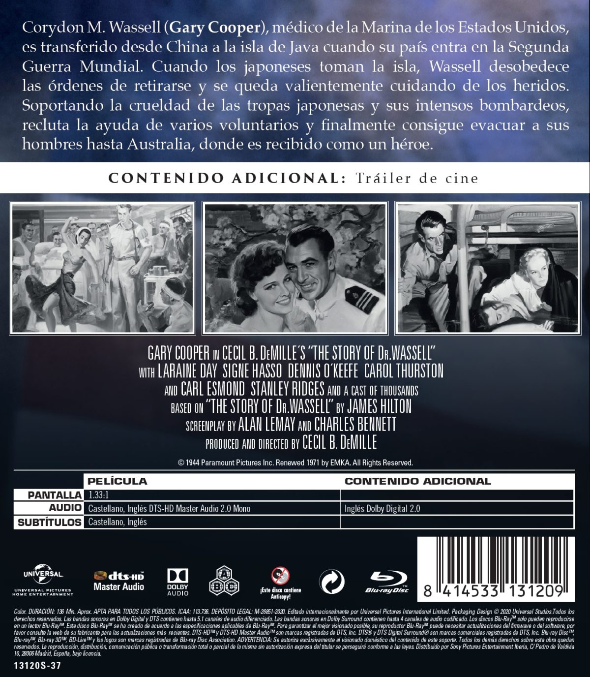 Por el valle de las sombras (Blu-ray)