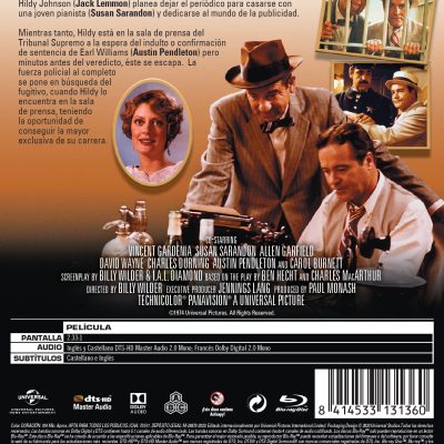 Primera plana (Blu-ray)