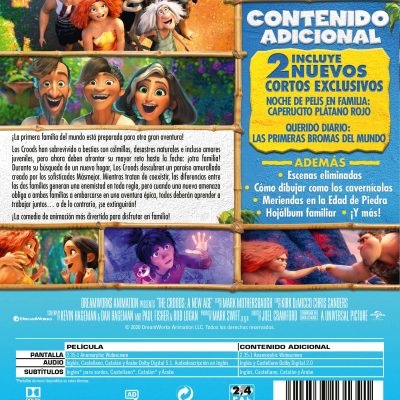 Los Croods 2: Una nueva era (DVD)