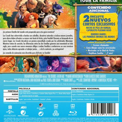 Los Croods 2: Una nueva era (Blu-ray)