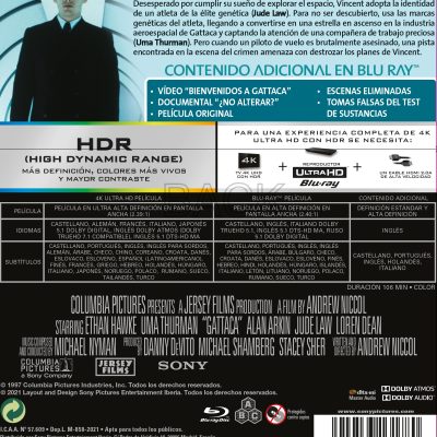 Gattaca (4K UHD + Blu-ray)