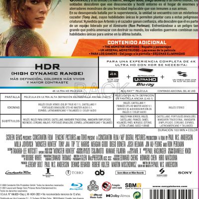 Monster Hunter (4K Ultra HD + Blu-ray)
